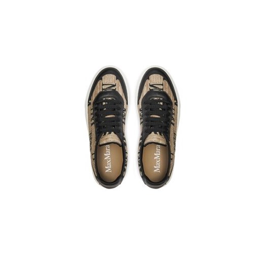 Max Mara Sneakersy Logocity 24147610126 Czarny Max Mara 40 MODIVO