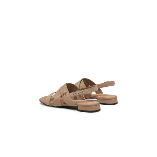 Tommy Hilfiger Sandały FW0FW08507 Beżowy Tommy Hilfiger 41 MODIVO