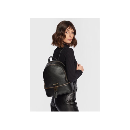 MICHAEL Michael Kors Plecak Rhea Zip 30S5GEZB1L Czarny Michael Michael Kors uniwersalny MODIVO