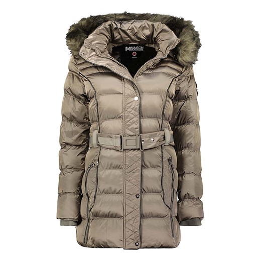 Maison Montaigne Parka &quot;Aimeraumai&quot; w kolorze szarobrązowym ze sklepu Limango Polska w kategorii Kurtki damskie - zdjęcie 177622285