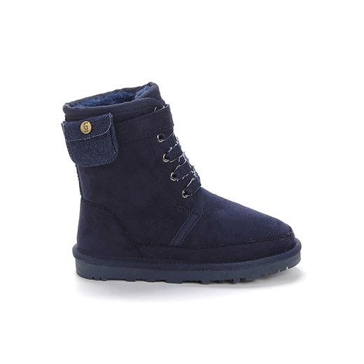 ISLAND BOOT Botki zimowe "Ishani" w kolorze granatowym Island Boot 34 okazja Limango Polska