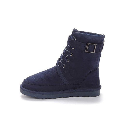 ISLAND BOOT Botki zimowe "Ishani" w kolorze granatowym Island Boot 35 promocja Limango Polska