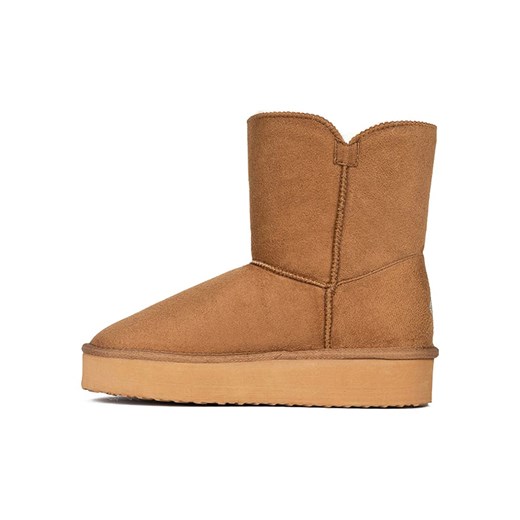 ISLAND BOOT Botki zimowe "Emmy" w kolorze jasnobrązowym Island Boot 36 wyprzedaż Limango Polska