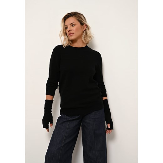 Just Cashmere Kaszmirowy sweter &quot;Janice&quot; w kolorze czarnym ze sklepu Limango Polska w kategorii Swetry damskie - zdjęcie 177623556