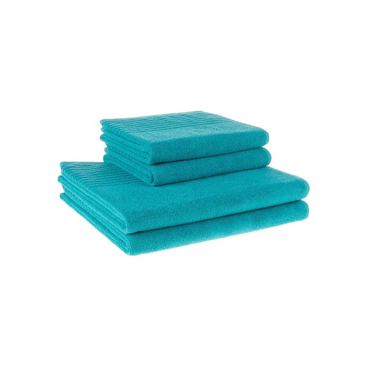 avance Ręczniki (4 szt.) w kolorze turkusowym do rąk Avance onesize wyprzedaż Limango Polska