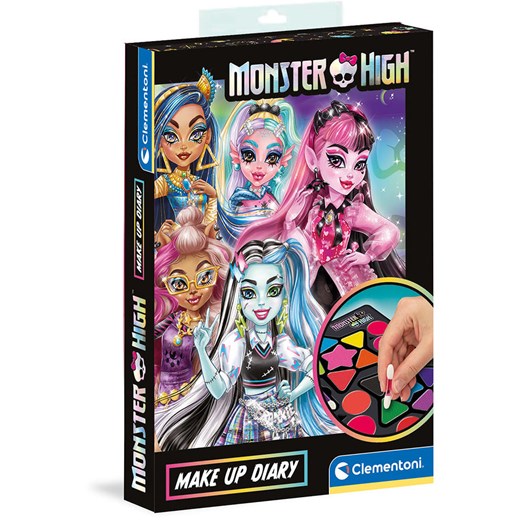 Clementoni Zestaw kreatywny &quot;Monster High – Make-up Diary&quot; - 6+ ze sklepu Limango Polska w kategorii Zabawki - zdjęcie 177623779