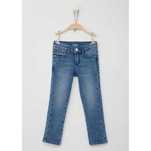 s.Oliver Dżinsy w kolorze niebieskim ze sklepu Limango Polska w kategorii Spodnie dziewczęce - zdjęcie 177624038