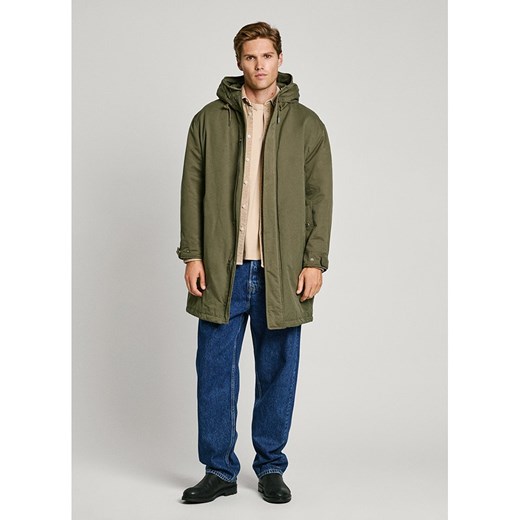 Pepe Jeans Parka &quot;Thander&quot; w kolorze khaki ze sklepu Limango Polska w kategorii Parki męskie - zdjęcie 177624277