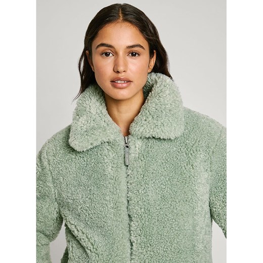 Pepe Jeans Kurtka polarowa w kolorze jasnozielonym Pepe Jeans M okazyjna cena Limango Polska