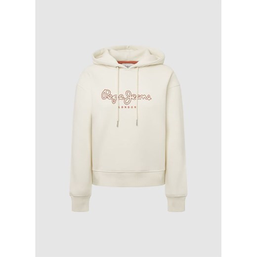 Pepe Jeans Bluza w kolorze kremowym ze sklepu Limango Polska w kategorii Bluzy damskie - zdjęcie 177624386