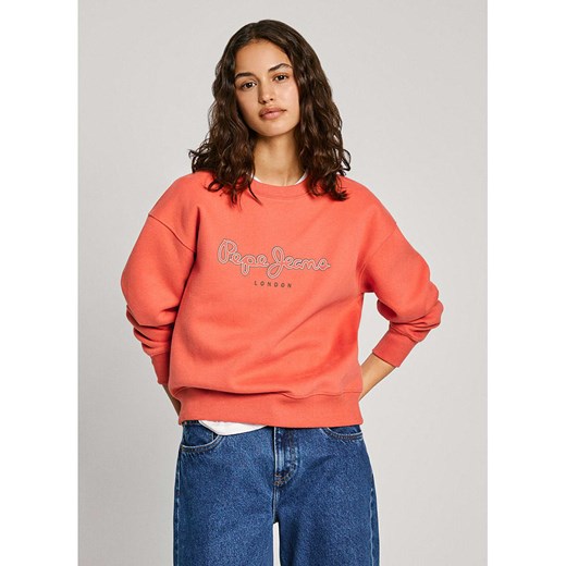 Pepe Jeans Bluza w kolorze pomarańczowym ze sklepu Limango Polska w kategorii Bluzy damskie - zdjęcie 177624388