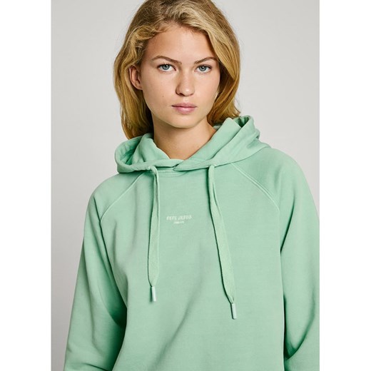 Pepe Jeans Bluza w kolorze jasnozielonym Pepe Jeans M Limango Polska wyprzedaż