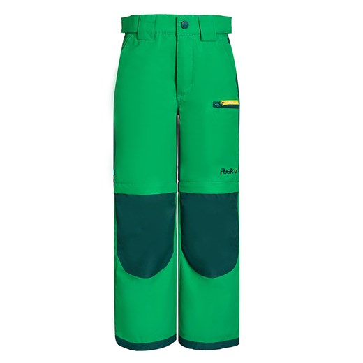 Peek U Spodnie trekkingowe Zipp-Off "Terra" w kolorze zielonym Peek U 92 wyprzedaż Limango Polska