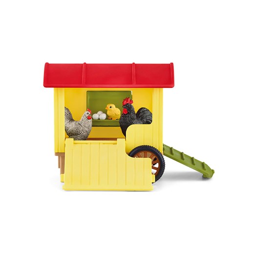 Schleich 12-częściowy zestaw &quot;Mobile Chicken Coop&quot; - 3+ ze sklepu Limango Polska w kategorii Zabawki - zdjęcie 177625405