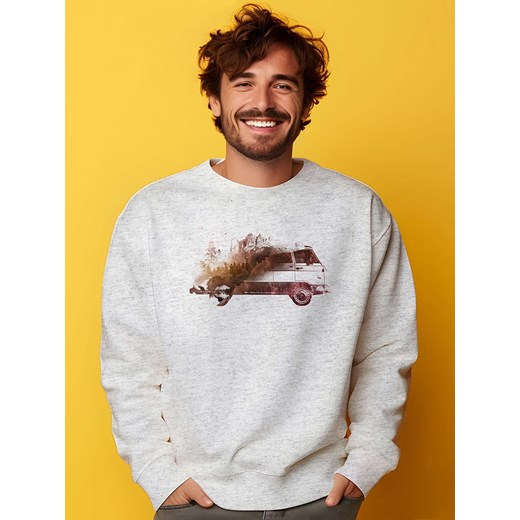 WOOOP Bluza w kolorze szarym ze sklepu Limango Polska w kategorii Bluzy męskie - zdjęcie 177625537