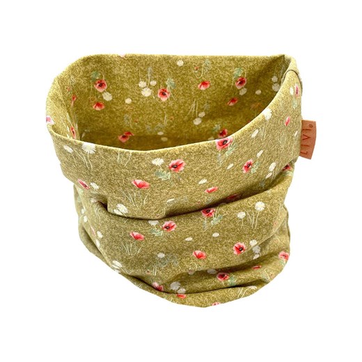 LiVi Szal-koło &quot;Goldflower&quot; w kolorze zielonym - 50 x 24 cm ze sklepu Limango Polska w kategorii Szaliki dziecięce - zdjęcie 177625638
