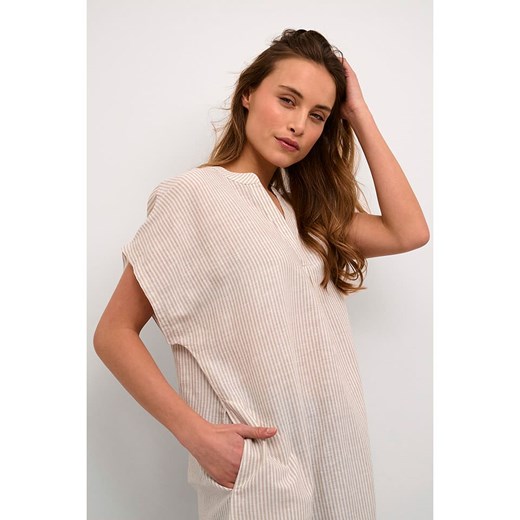 CULTURE Sukienka w kolorze kremowym Culture S okazyjna cena Limango Polska