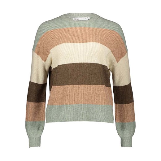 ONLY Sweter w kolorze karmelowo-miętowym ze sklepu Limango Polska w kategorii Swetry damskie - zdjęcie 177626565