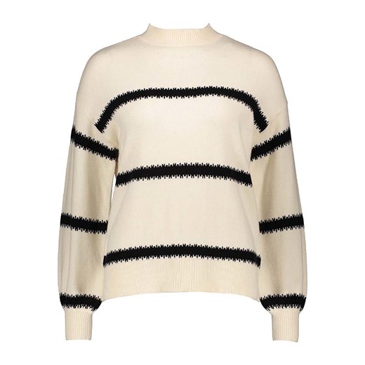 ONLY Sweter w kolorze kremowo-czarnym ze sklepu Limango Polska w kategorii Swetry damskie - zdjęcie 177627299