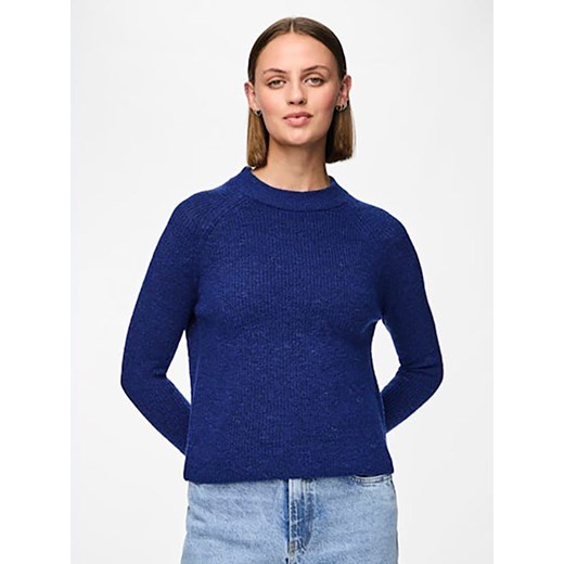 Pieces Sweter w kolorze granatowym ze sklepu Limango Polska w kategorii Swetry damskie - zdjęcie 177627409