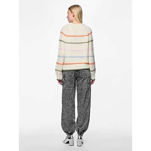 Pieces Sweter w kolorze kremowym Pieces S Limango Polska wyprzedaż