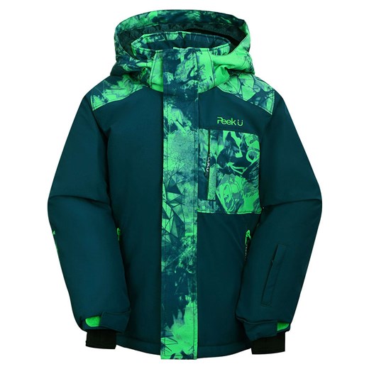 Peek U Kurtka zimowa &quot;Finlo&quot; w kolorze ciemnozielonym ze sklepu Limango Polska w kategorii Kurtki chłopięce - zdjęcie 177627529