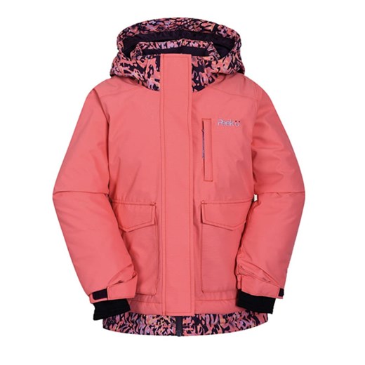 Peek U Kurtka zimowa &quot;Naomi&quot; w kolorze koralowym ze sklepu Limango Polska w kategorii Kurtki dziewczęce - zdjęcie 177627559
