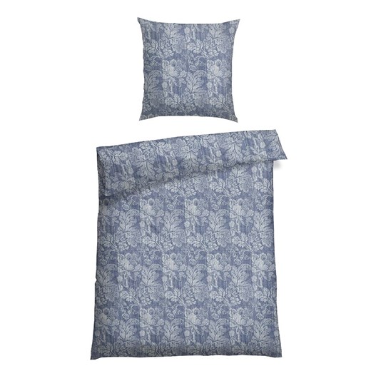 Schiesser Komplet pościeli renforcé &quot;Missy&quot; w kolorze niebieskim ze sklepu Limango Polska w kategorii Pościele - zdjęcie 177628065