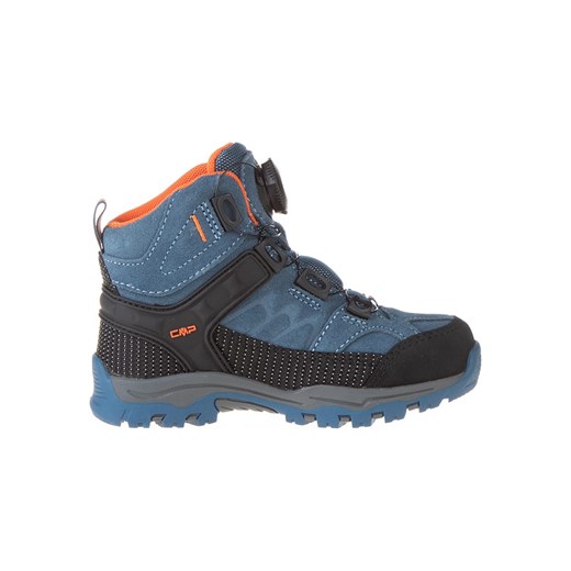 CMP Skórzane buty trekkingowe &quot;Kiruna Mid&quot; w kolorze niebiesko-czarnym 31 wyprzedaż Limango Polska