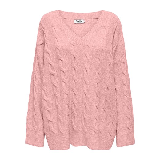 ONLY Sweter w kolorze jasnoróżowym ze sklepu Limango Polska w kategorii Swetry damskie - zdjęcie 177630019