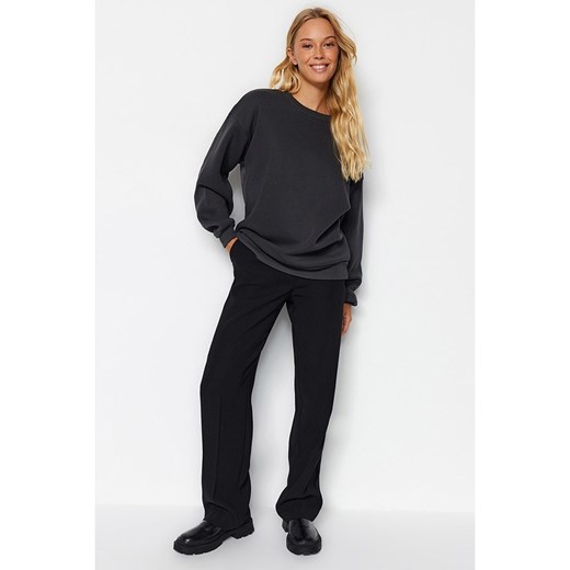 trendyol Bluza w kolorze antracytowym Trendyol L promocyjna cena Limango Polska