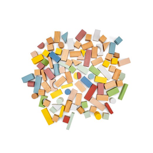 New Classic Toys 100-częściowy zestaw klocków - 18 m+ New Classic Toys onesize okazyjna cena Limango Polska