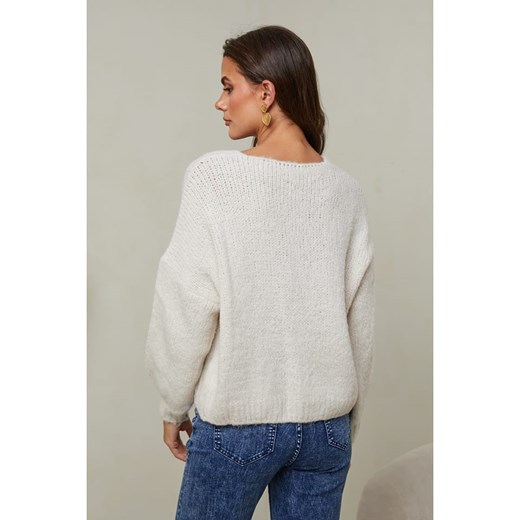 Joséfine Kardigan "Lenti" w kolorze kremowym Joséfine M wyprzedaż Limango Polska