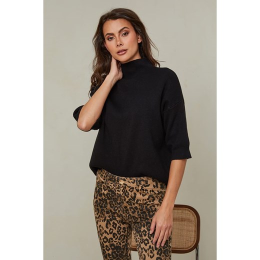 So Cachemire Sweter "Mahouca" w kolorze czarnym So Cachemire XL Limango Polska okazja