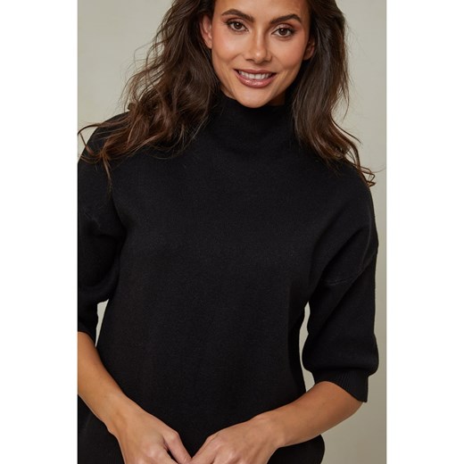 So Cachemire Sweter "Mahouca" w kolorze czarnym So Cachemire L wyprzedaż Limango Polska