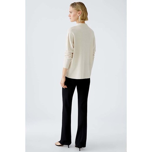 Oui Sweter w kolorze kremowym 42 wyprzedaż Limango Polska