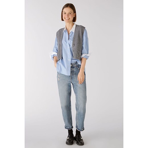 Oui Dżinsy - Mom fit - w kolorze niebieskim ze sklepu Limango Polska w kategorii Jeansy damskie - zdjęcie 177630937