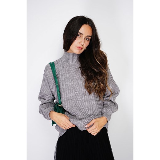 C&amp; Jo Sweter w kolorze szarym ze sklepu Limango Polska w kategorii Swetry damskie - zdjęcie 177631015