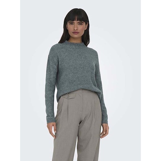 ONLY Sweter w kolorze szarym ze sklepu Limango Polska w kategorii Swetry damskie - zdjęcie 177631145