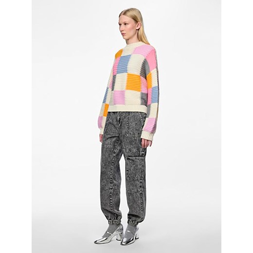 Pieces Sweter w kolorze kremowym ze sklepu Limango Polska w kategorii Swetry damskie - zdjęcie 177631278