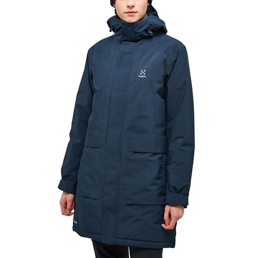 Haglöfs Parka &quot;Salix Proof™ Mimic&quot; w kolorze granatowym ze sklepu Limango Polska w kategorii Kurtki damskie - zdjęcie 177631298