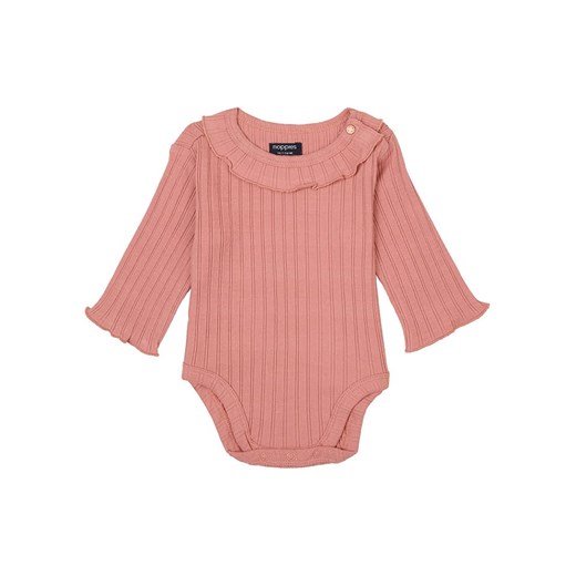 Noppies Body dzianinowe "Fechain" w kolorze jasnoróżowym - id: 16294568 - marki Noppies - 177631705 Noppies Body dzianinowe "Fechain" w kolorze jasnoróżowym ze sklepu Limango Polska w kategorii Body niemowlęce - zdjęcie 177631705