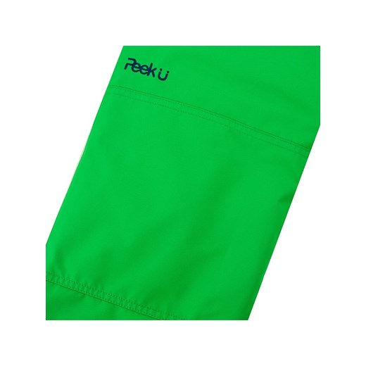 Peek U Spodnie narciarskie &quot;Tyson&quot; w kolorze zielonym Peek U 110 wyprzedaż Limango Polska