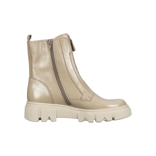 Gabor Skórzane botki w kolorze beżowym Gabor 40 okazja Limango Polska