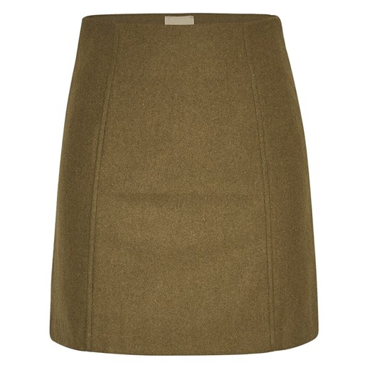 MOSS COPENHAGEN Spódnica &quot;Isabelle&quot; w kolorze khaki ze sklepu Limango Polska w kategorii Spódnice - zdjęcie 177633746