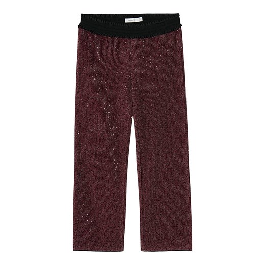 name it Spodnie "Runic" w kolorze czerwonym - id: 16330810 - marki Name It - 177633866 name it Spodnie "Runic" w kolorze czerwonym ze sklepu Limango Polska w kategorii Spodnie dziewczęce - zdjęcie 177633866