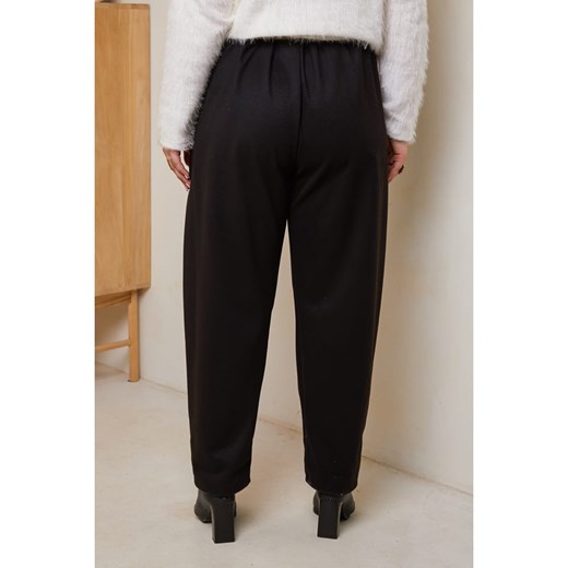 Curvy Lady Spodnie chino w kolorze czarnym Curvy Lady 40/42 promocyjna cena Limango Polska