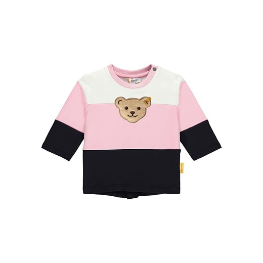 Steiff Bluza w kolorze jasnoróżowo-czarnym ze sklepu Limango Polska w kategorii Bluzy i swetry - zdjęcie 177634457