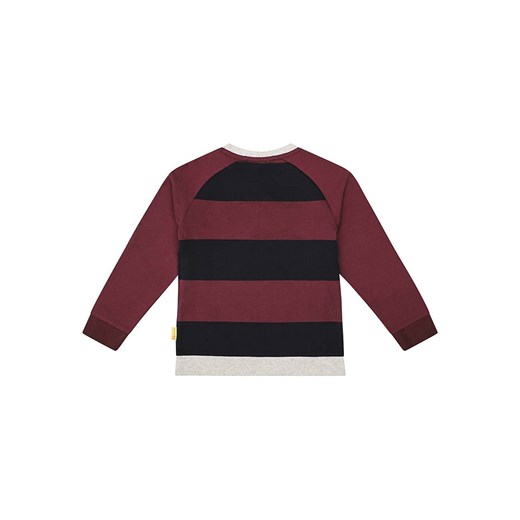 Steiff Bluza w kolorze czarno-bordowym Steiff 104 wyprzedaż Limango Polska