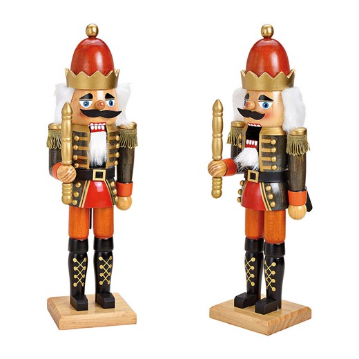G. Wurm Figurka dekoracyjna w kolorze czarno-czerwonym - 14 x 45 x 11 cm ze sklepu Limango Polska w kategorii Dekoracje - zdjęcie 177634686